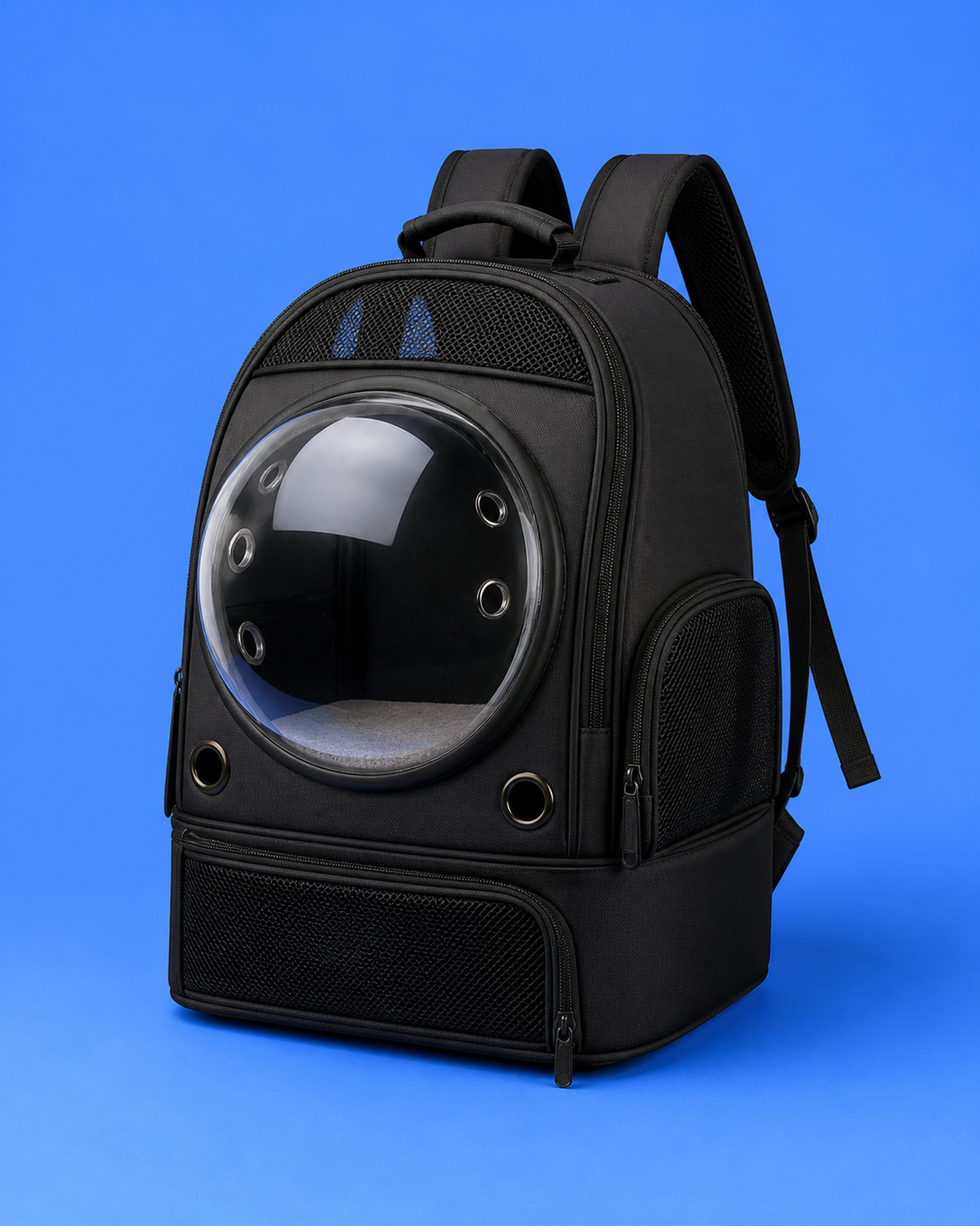 Backpack Pet Carrier — Black