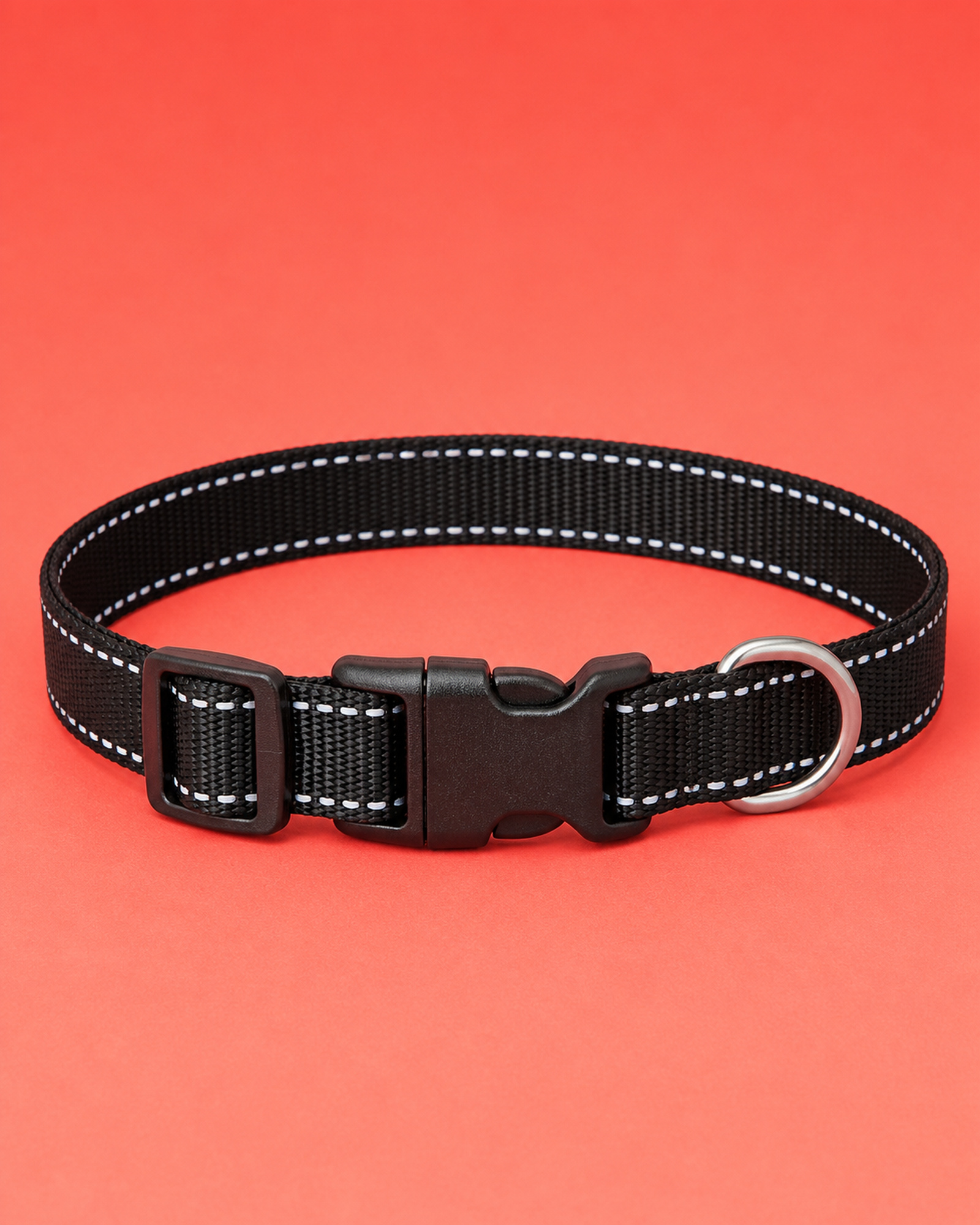 Reflective Safety Collar — Black